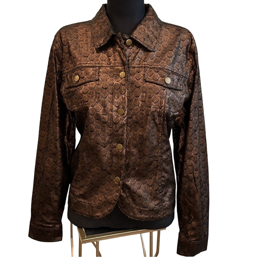 Bamboo Traders Copper & Black Jacket